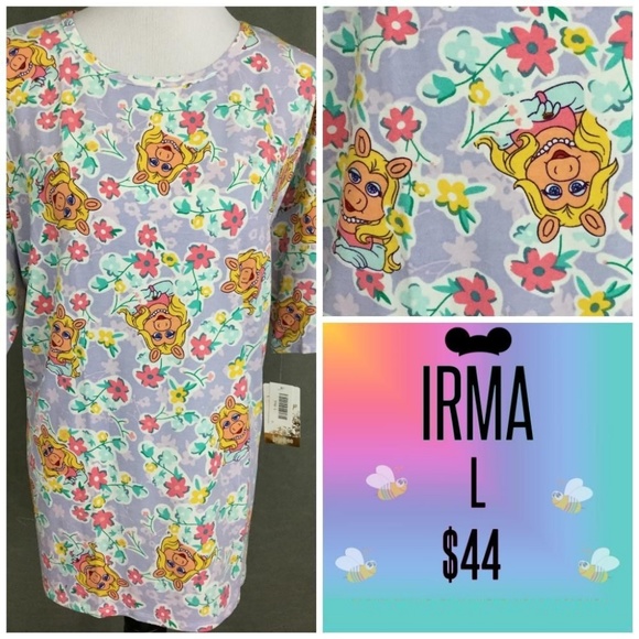 Blouse LuLaRoe Grand Irma, Taille L, Multicolore - Neuf Avec étiquettes
